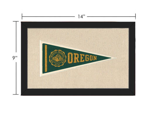 Vintage University of Oregon Pennant