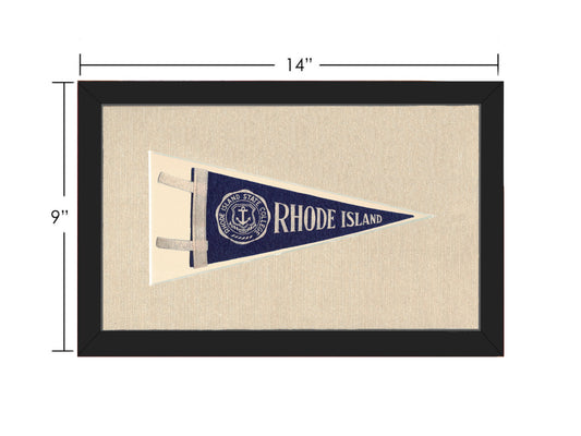 Vintage Rhode Island Pennant