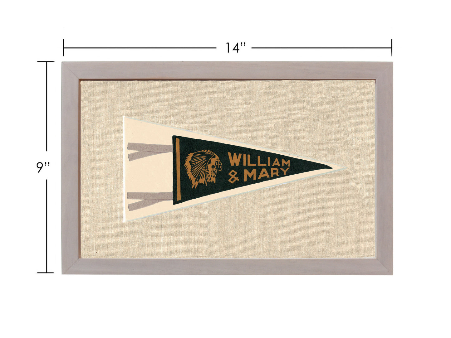 Vintage William & Mary College Pennant