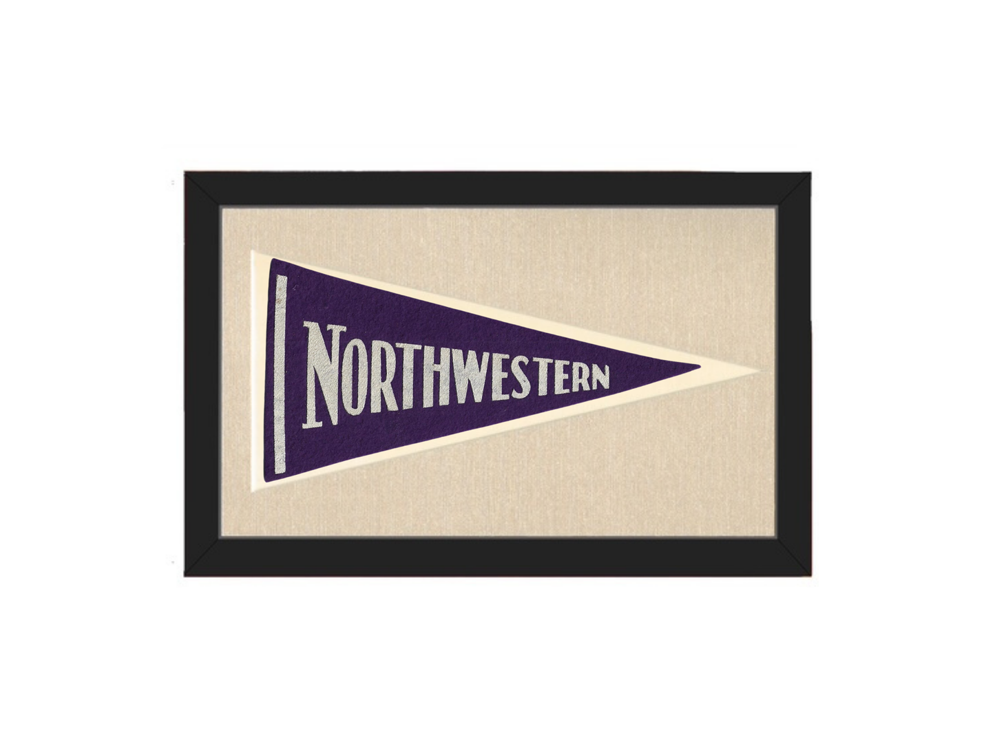 Vintage Northwestern University Pennant