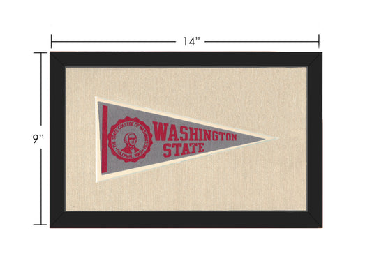 Vintage Washington State University Pennant