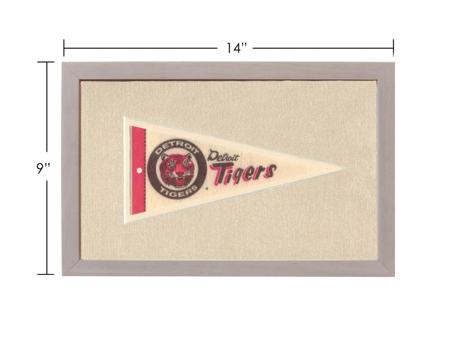 Vintage Detroit Tigers Pennant