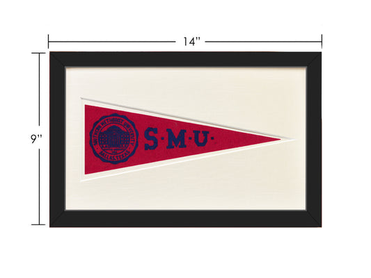 Vintage Southern Methodist University Hormel Pennant