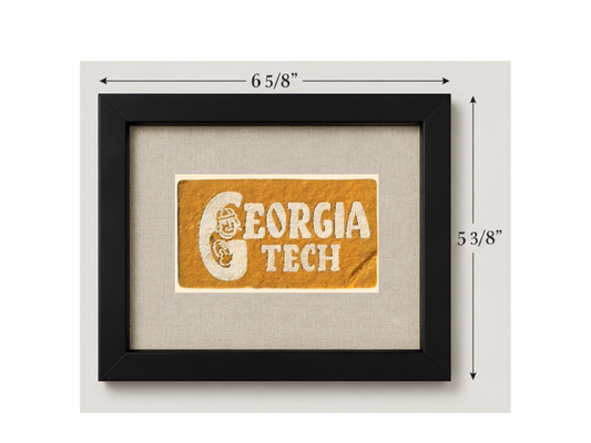 Vintage Georgia Tech Candy Felt