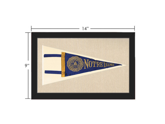Vintage Notre Dame Pennant