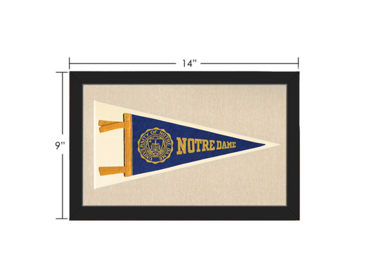 Vintage Notre Dame Pennant