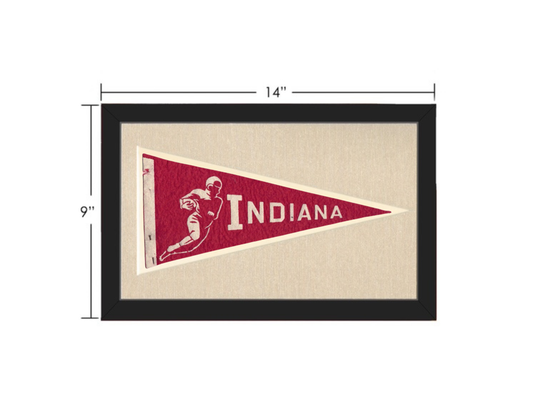 Vintage Indiana University Pennant