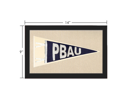 Handmade Palm Beach Atlantic University Pennant