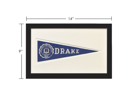 Vintage Drake University Hormel Pennant