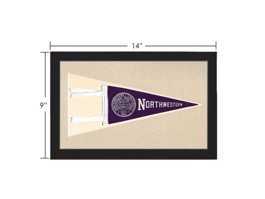 Vintage Northwestern University Pennant