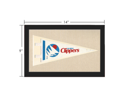 Vintage San Diego Clippers Pennant