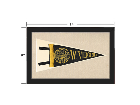 Vintage West Virginia Pennant