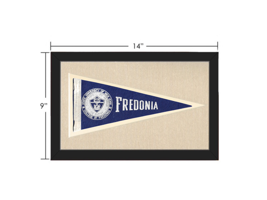 Vintage SUNY Fredonia Pennant