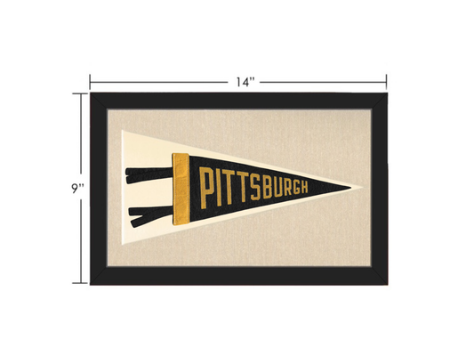 Vintage University of Pittsburgh Pennant