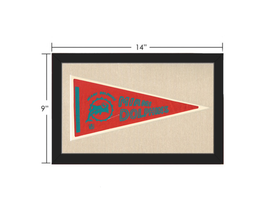 Vintage Miami Dolphins Pennant