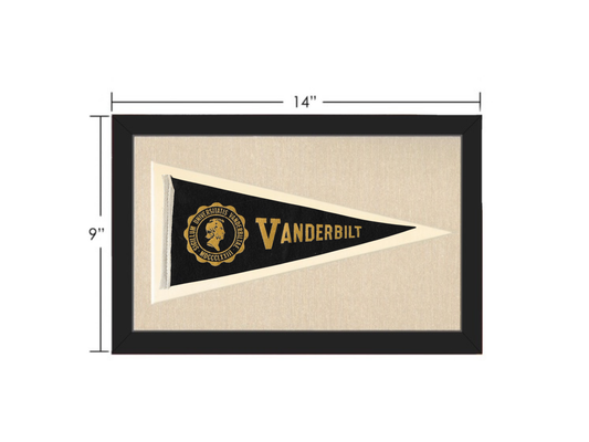 Vintage Vanderbilt University Pennant