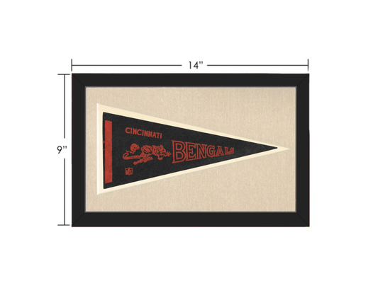 Vintage Cincinatti Bengals Pennant