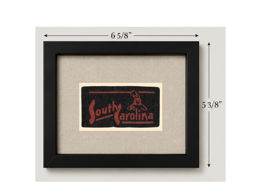 Vintage University of Southern Carolina Candy Felt Pennant