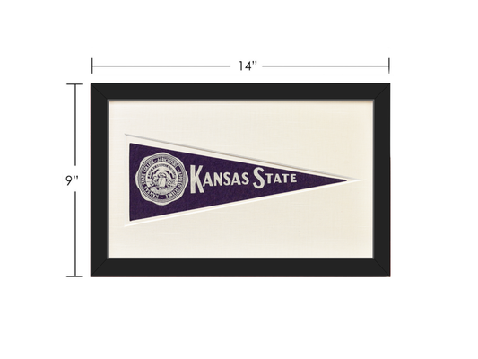 Vintage Kansas State Hormel Pennant