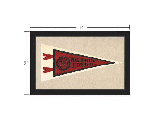 Vintage Washington and Jefferson Pennant
