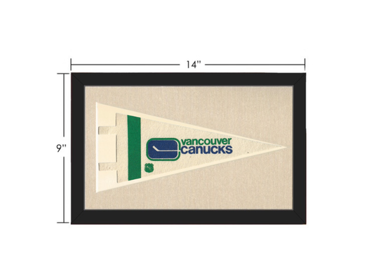 Vintage Vancouver Canucks Pennant