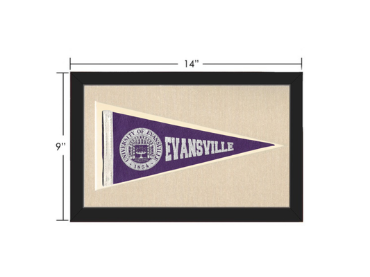 Vintage Evansille Pennant