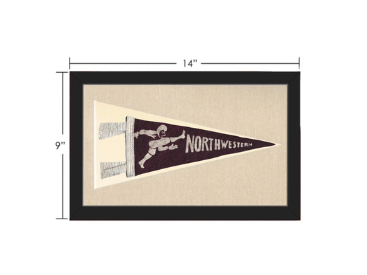 Vintage Northwestern University Pennant