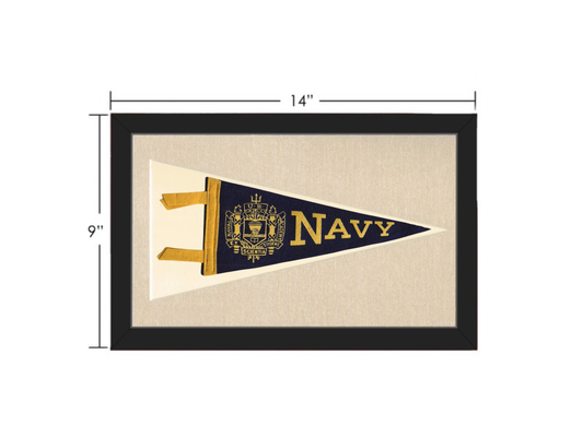 Vintage Navy Pennant