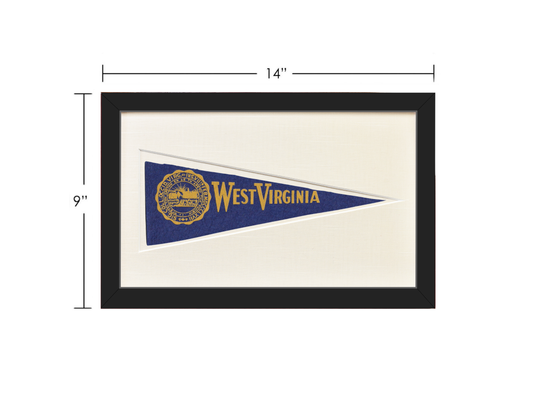 Vintage West Virginia Hormel Pennant