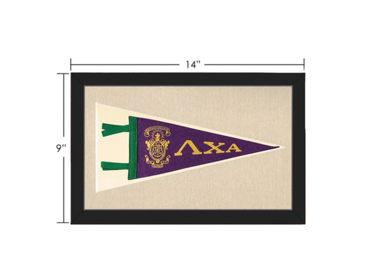 Vintage Alpha Chi Alpha Fraternity Pennant