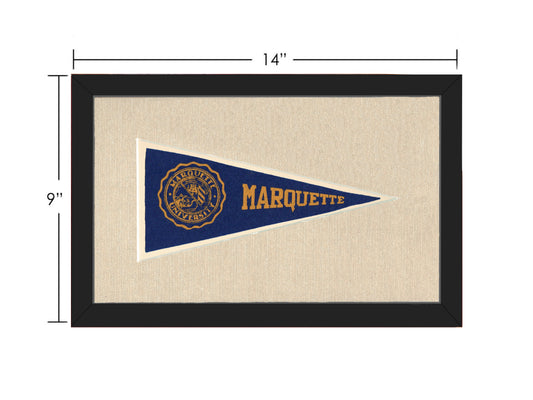 Vintage Marquette University Pennant