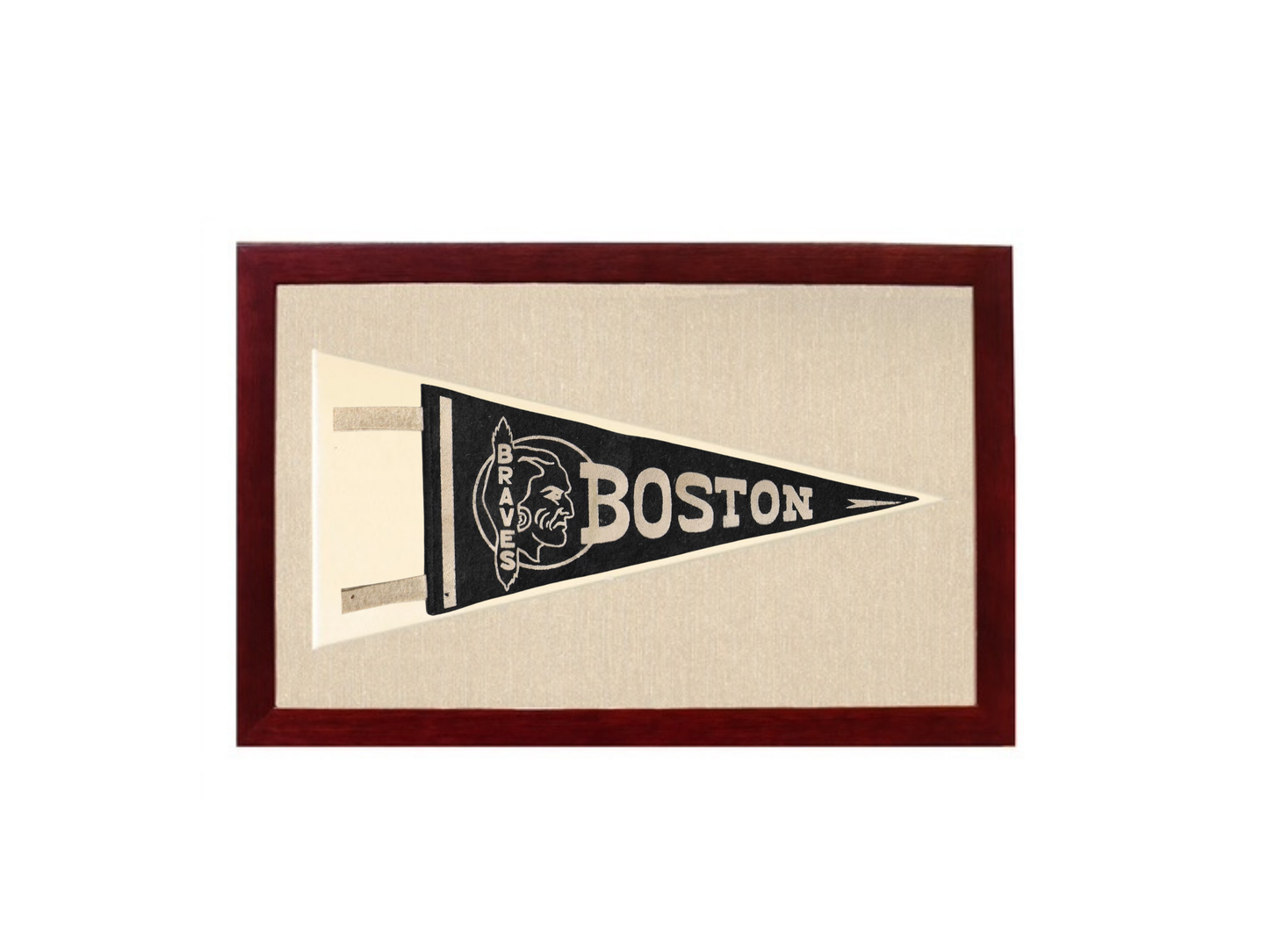 Vintage Boston Braves Pennant