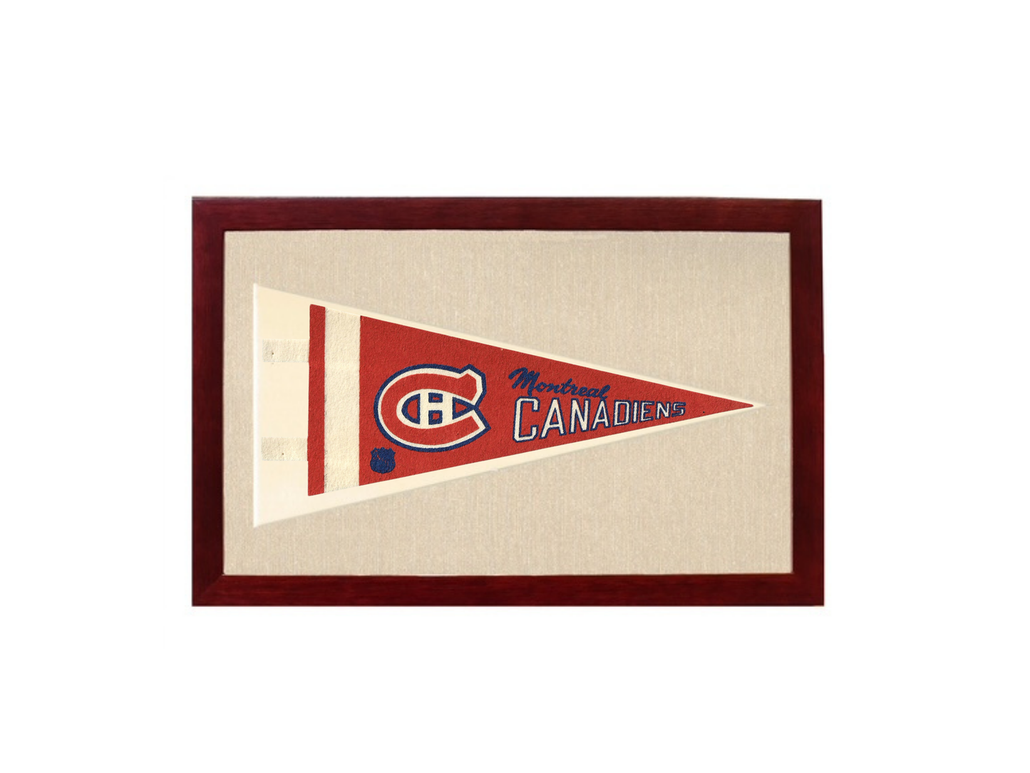 Vintage Montreal Canadiens Pennant