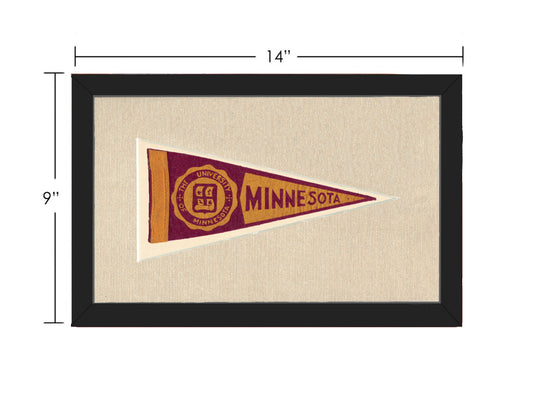 Vintage University of Minnesota Pennant