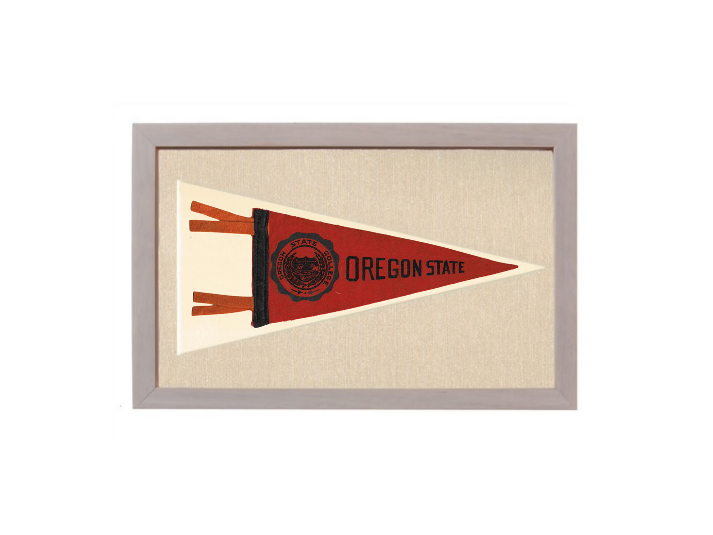 Vintage Oregon State Pennant