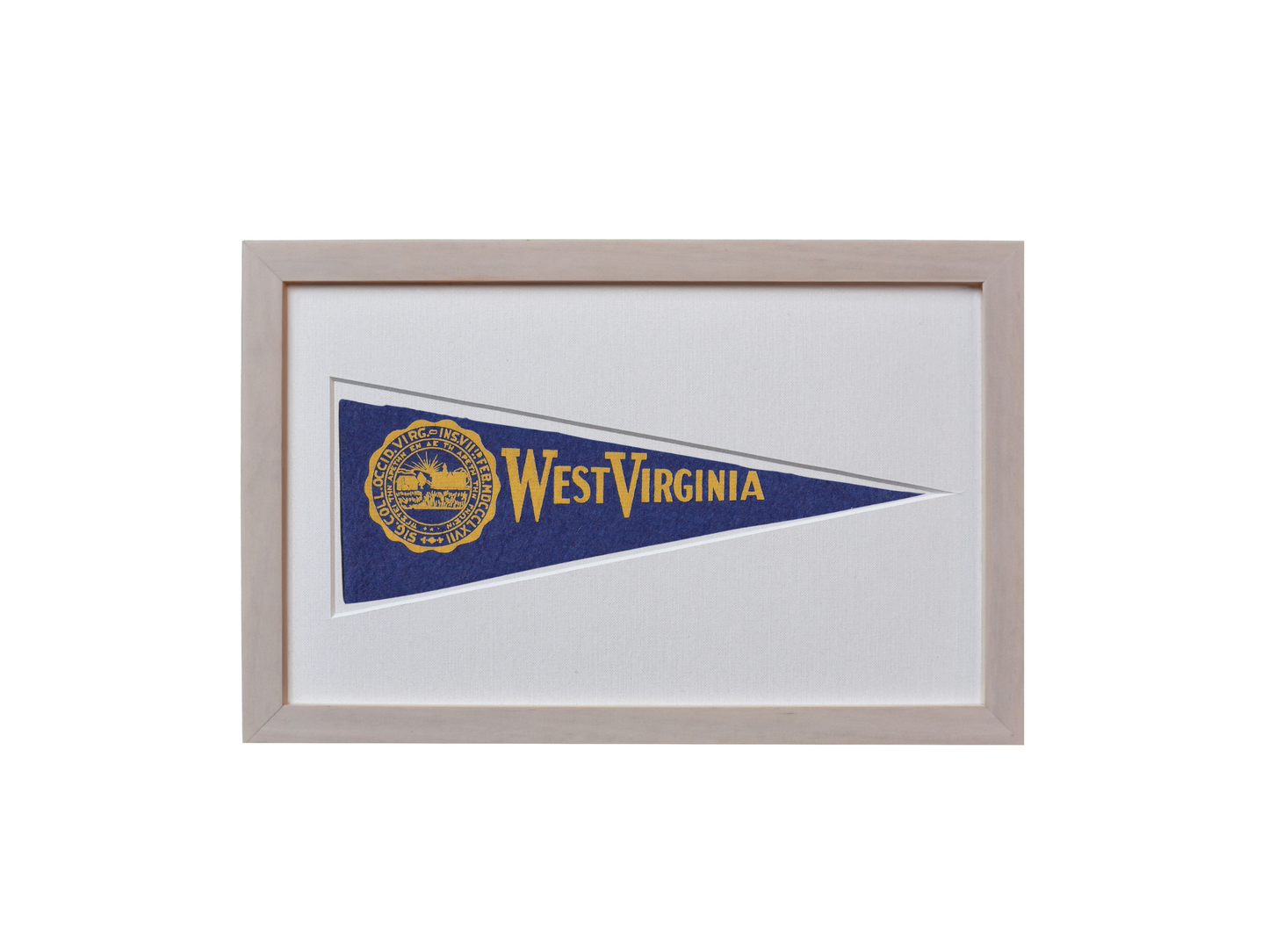 Vintage West Virginia Hormel Pennant