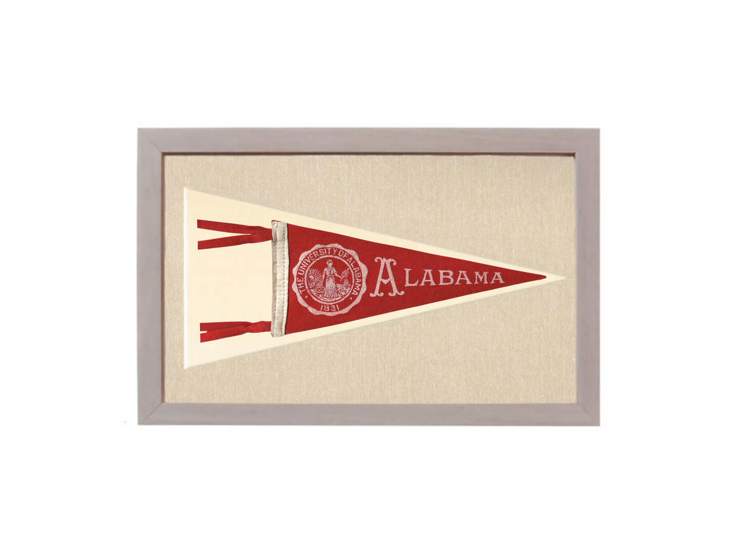 Vintage Alabama Pennant