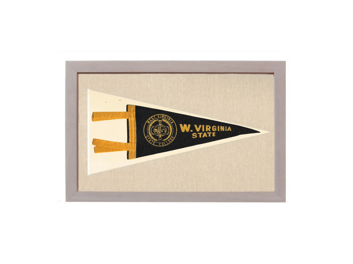Vintage West Virginia Pennant