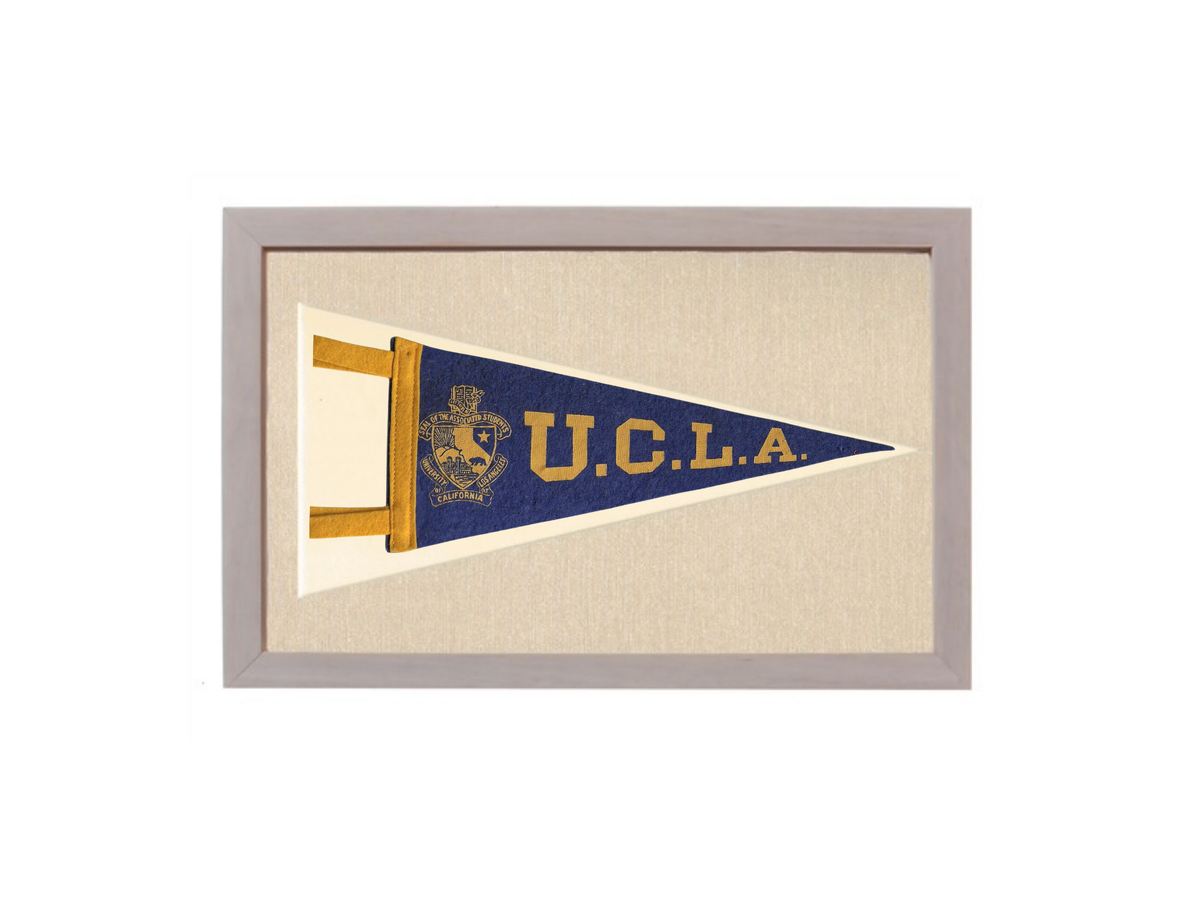 Vintage UCLA Pennant