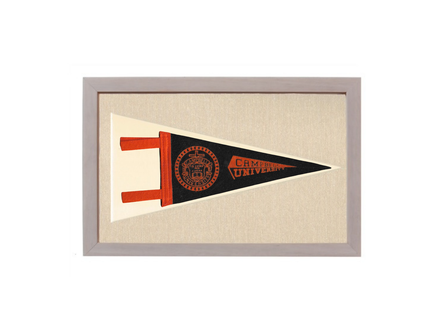 Vintage Campbell University Pennant