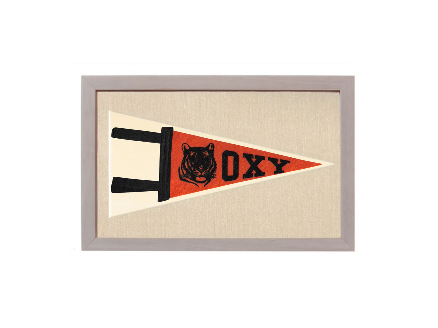 Vintage Occidental College Pennant