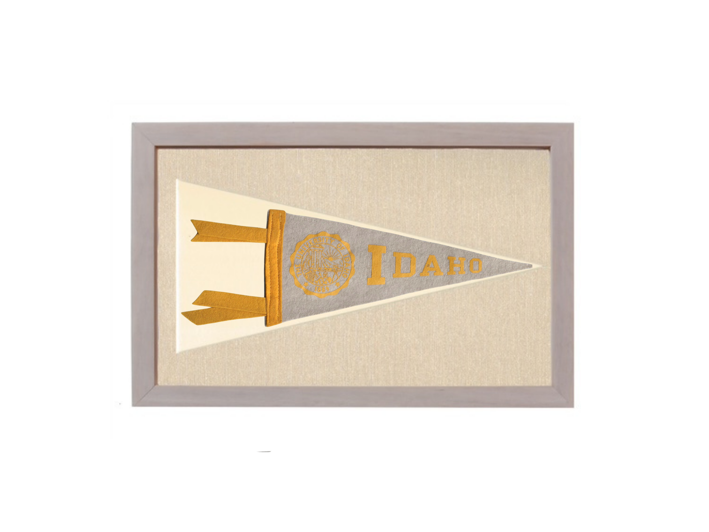 Vintage University of Idaho Pennant