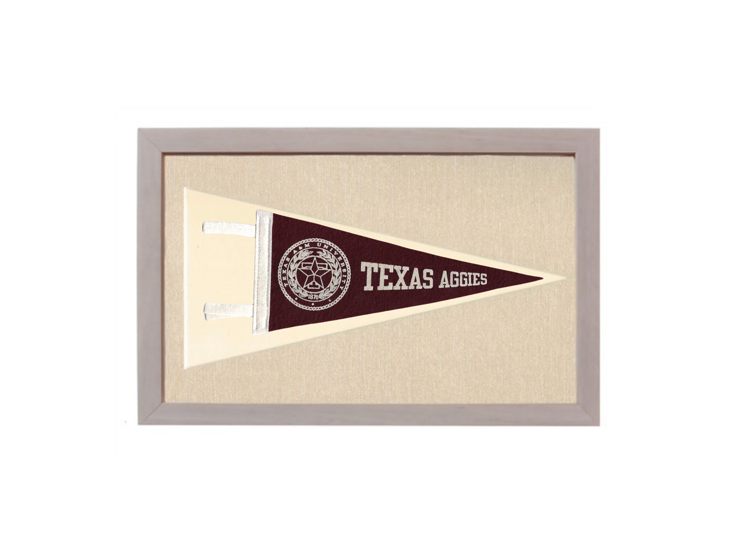 Vintage Texas Aggies Pennant