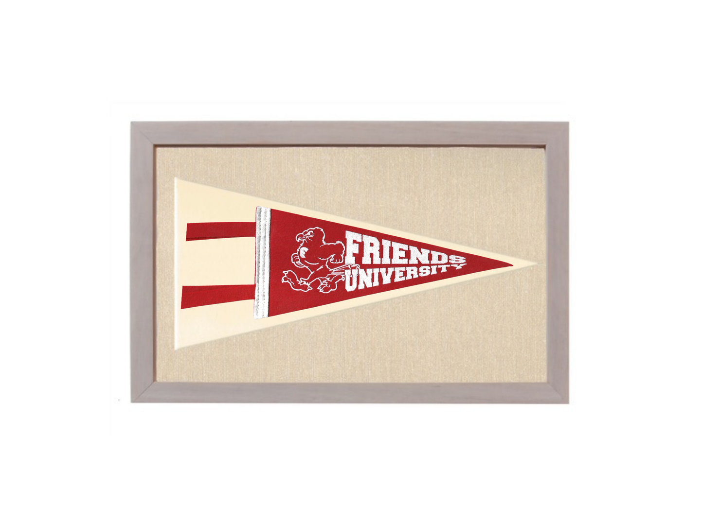 Vintage Friends University Pennant