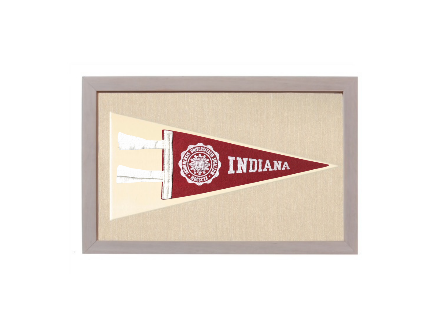 Vintage Indiana Pennant