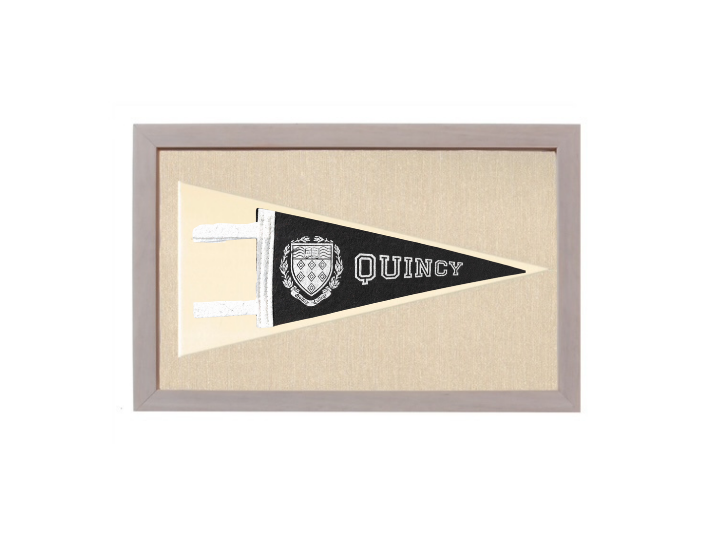 Vintage Quincy Pennant