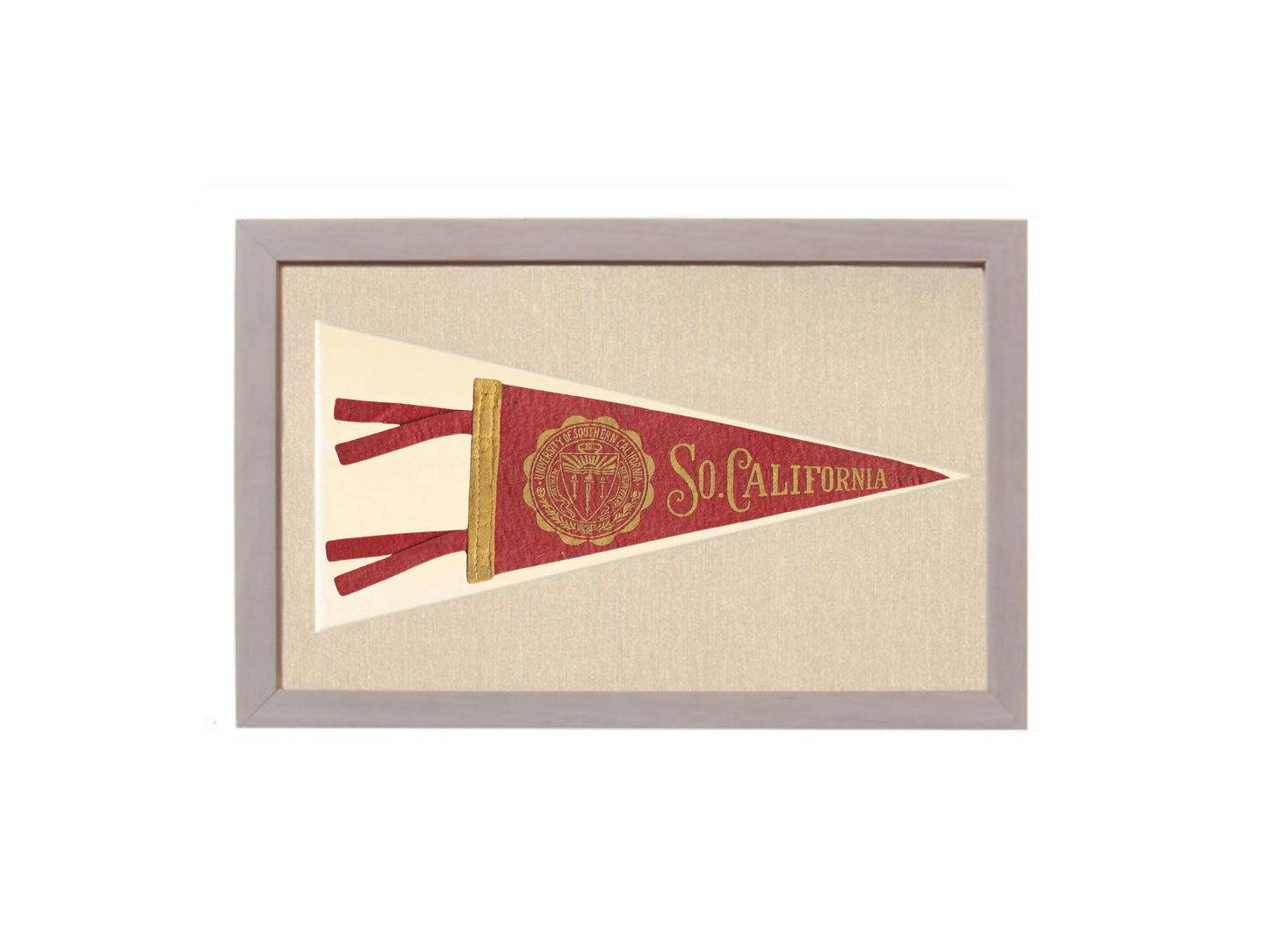 Vintage USC Pennant