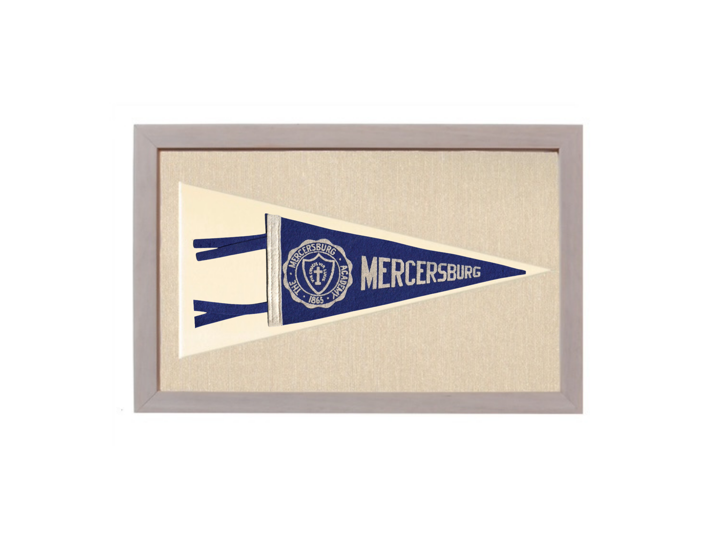 Vintage Mercersburg College Pennant