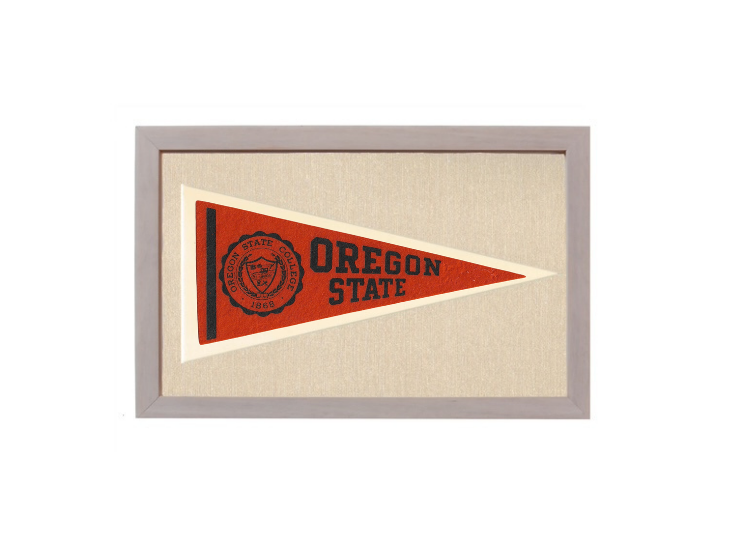 Vintage Oregon State Pennant