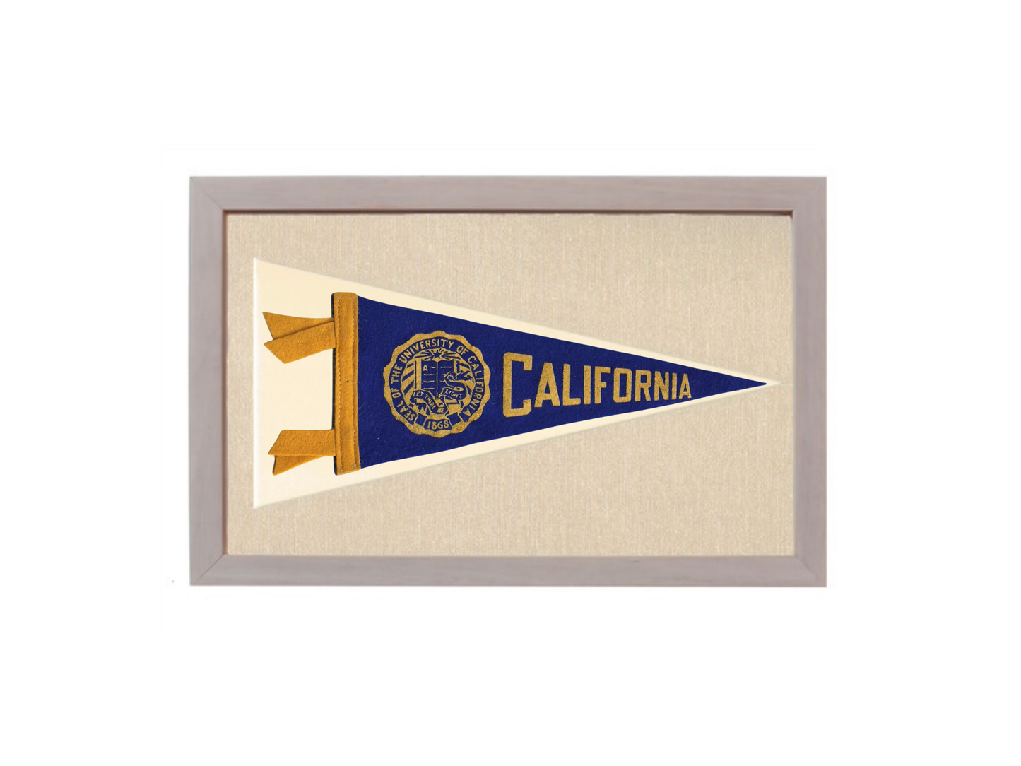 Vintage UC Berkeley Pennant